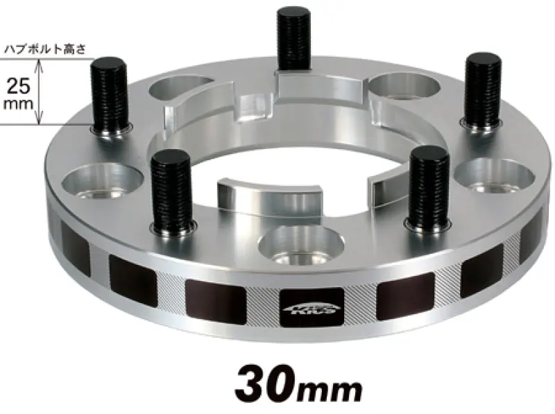Project Kics 30Mm Wide Tread Spacer For Landcruiser 100 & 200 - M14xp1.5 1