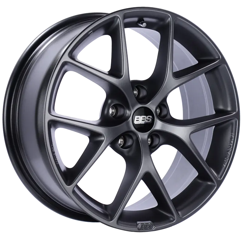 Bbs Sr 19X8.5 5X112 Et46 Satin Grey Wheel -82Mm Pfs/Clip Required 1