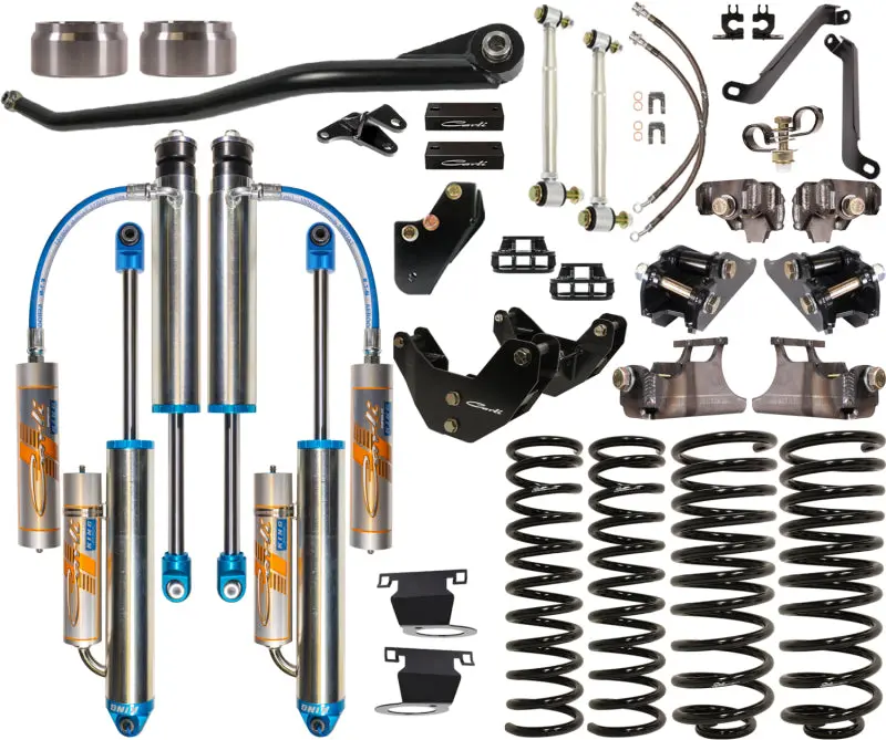 Carli 14-18 Ram 2500 Gas Dominator 3.0 Shock Set 3.25In Lift 1