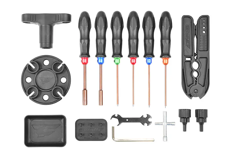 Corally Rc Car Tool Set - Includes Tool Bag - 16Pcs Total 1