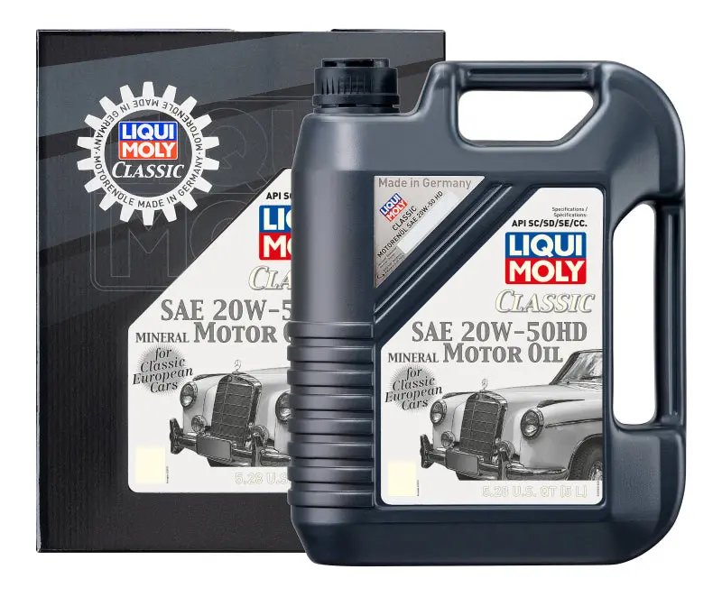 Liqui Moly 5L Classic Motor Oil Sae 20W50 Hd 1
