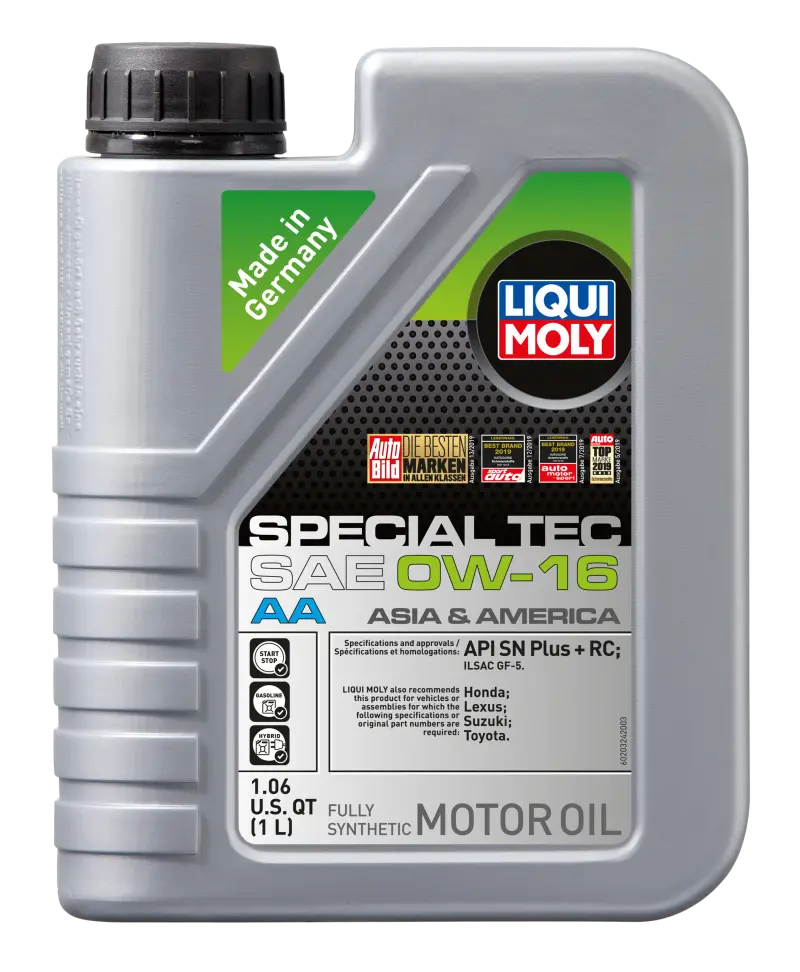 Liqui Moly 1L Special Tec Aa Motor Oil Sae 0W16 1