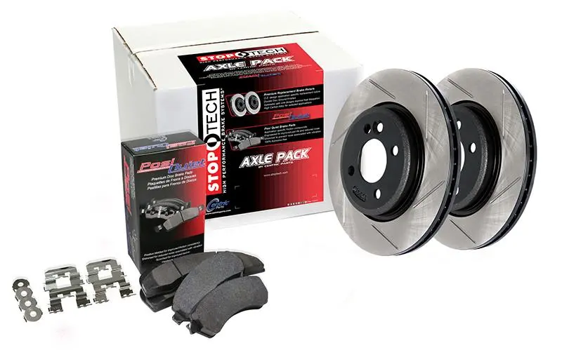 Street Axle Pack, Slotted, 4 Wheel 1