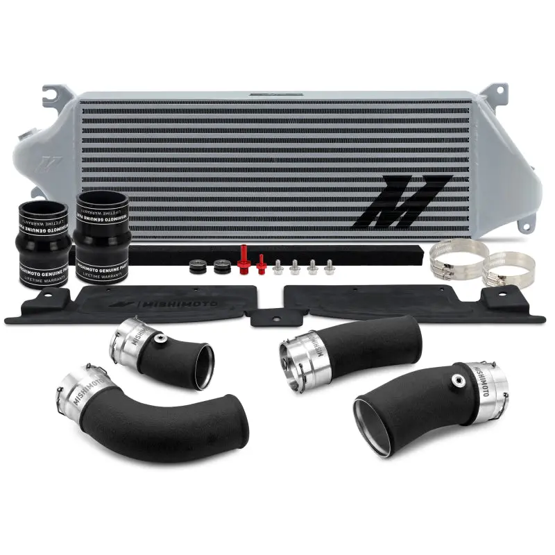 Mishimoto 24+ Tacoma Performance Intercooler Kit - Sl Cooler - Bk Pipes 1
