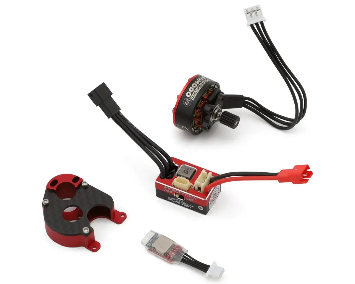 Furitek Microsilk 2025 Brushless Power System Combo For Axial® Scx24 1