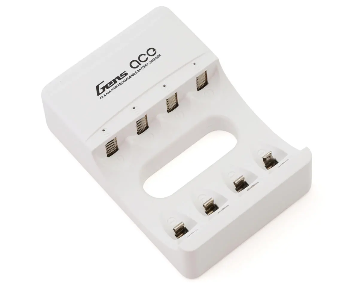 Gens Ace Aa & Aaa Battery Charger (4 Slots) (Nimh/Nicd) 1