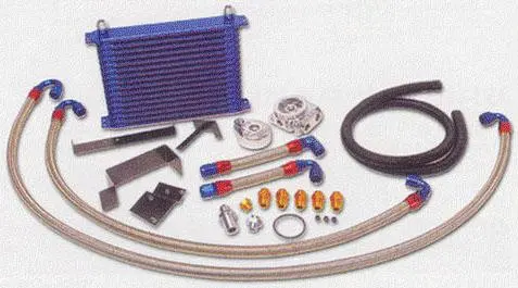 Greddy 89-94 Nissan Skyline Gtr Oil Cooler Ns1010g/Std Bnr32 Kit 1