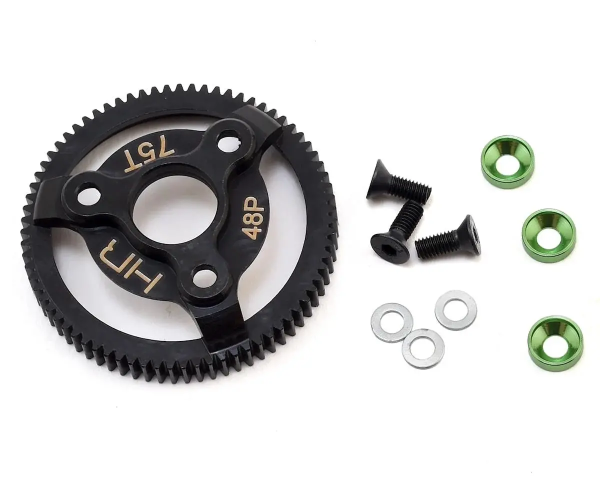 Hot Racing Traxxas 48P Hardened Steel Spur Gear (75T) 1