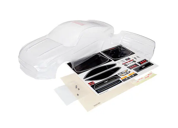 Traxxas 4-Tec 2.0 Ford Mustang Clear Body 1