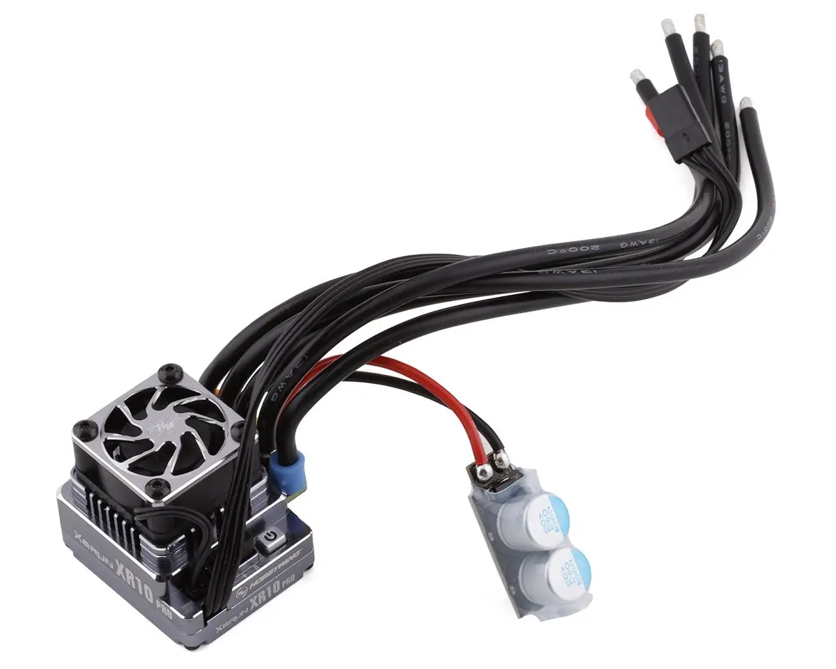 Hobbywing Xerun Xr10 Pro G2s Elite 160A Sensored Brushless Esc (Midnight Silver) 1