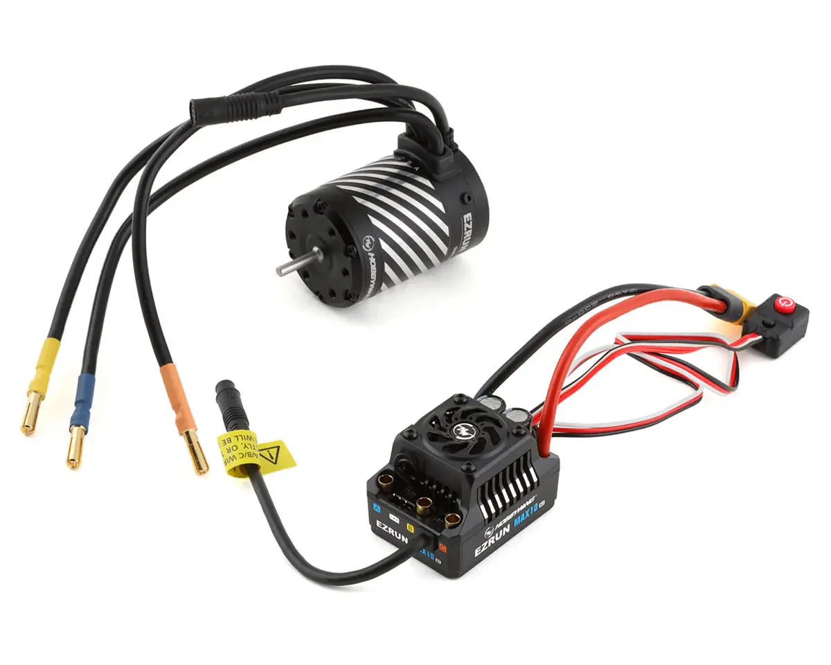 Hobbywing Ezrun Max10 G2 80 Amp Sensored Brushless Waterproof Esc/3652Sd Motor Combo (3300Kv) 1