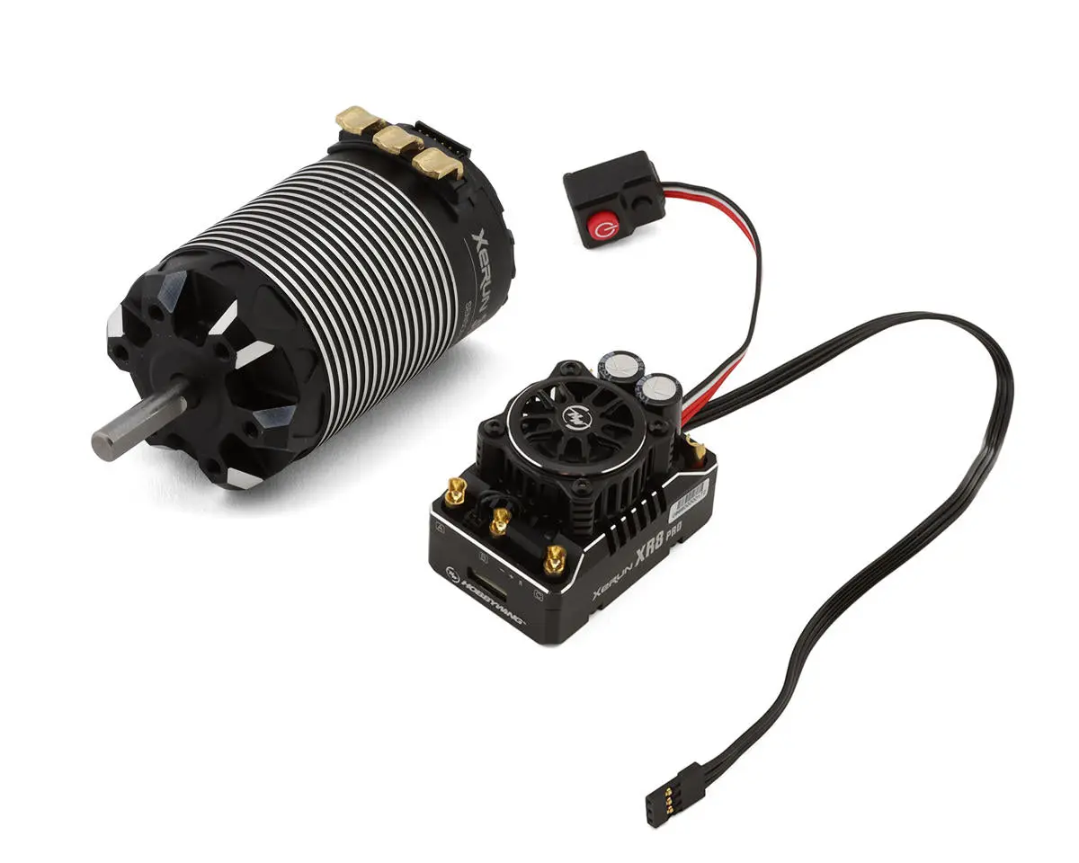 Hobbywing Xr8 Pro G3 1/10 4Wd Sct Sensored Brushless Esc & 3660Sd Motor Combo (3200Kv) 1