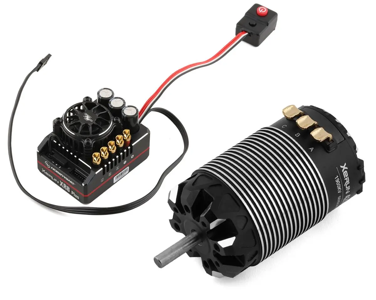 Hobbywing Xerun Xr8 Plus G2s Brushless Esc/4268Sd G3 Motor Combo (1900Kv) 1