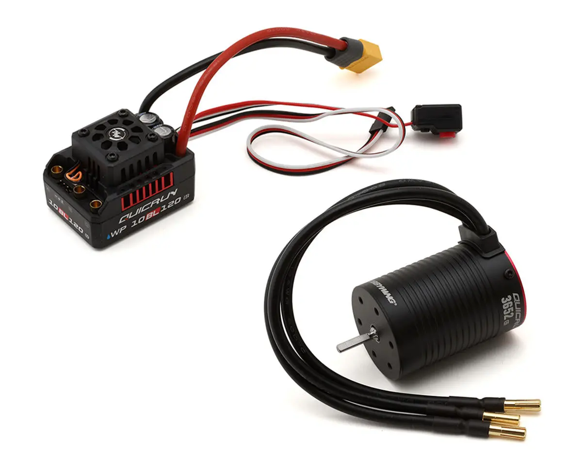 Hobbywing Quicrun 10Bl120 G2 Sensorless Brushless Esc/3652Sl Motor Combo 1