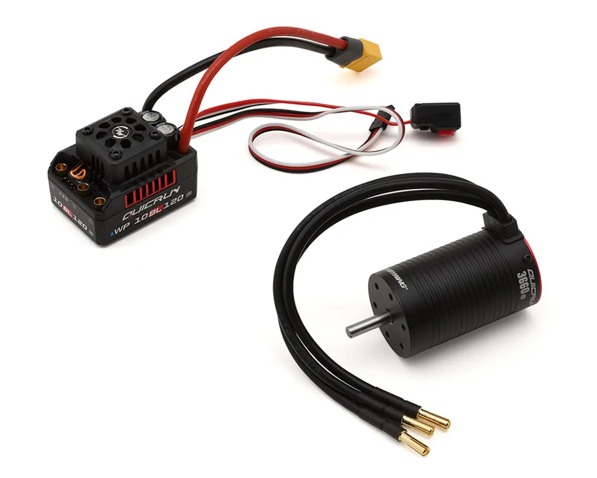 Hobbywing Quicrun 10Bl120 G2 Sensorless Brushless Esc/3660Sl Motor Combo 1