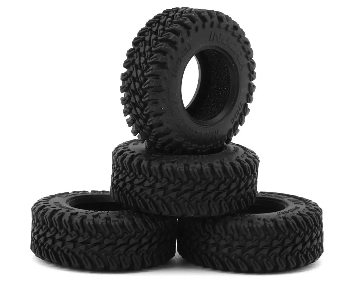Injora 0.7" Maverix M/T Micro Rock Crawler Tires (4) (34Mm Od) (S5) W/Foam Inserts 1