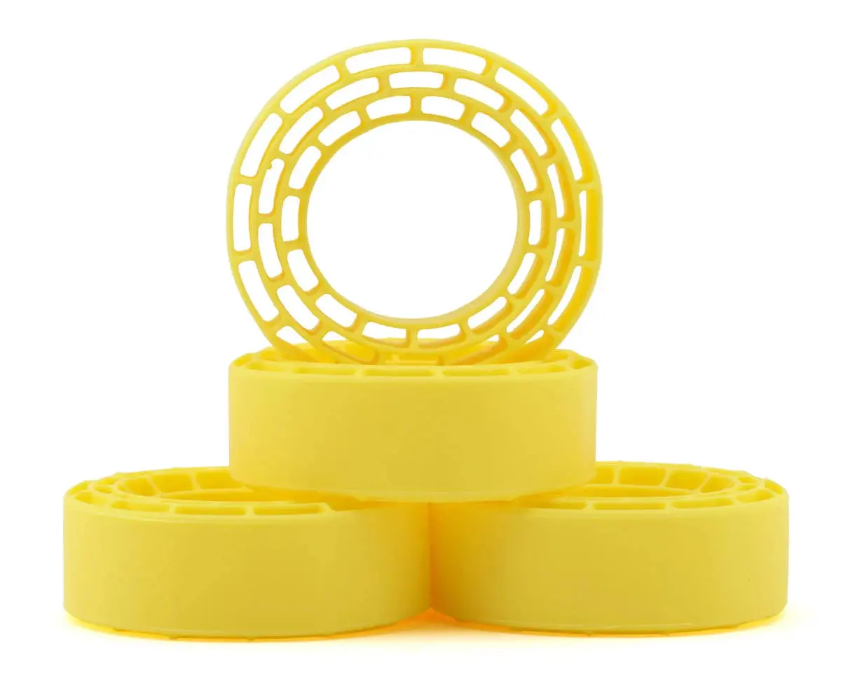 Injora 1.3" Micro Crawler Tires Silicone Rubber Inserts(Super Soft) (4) 1
