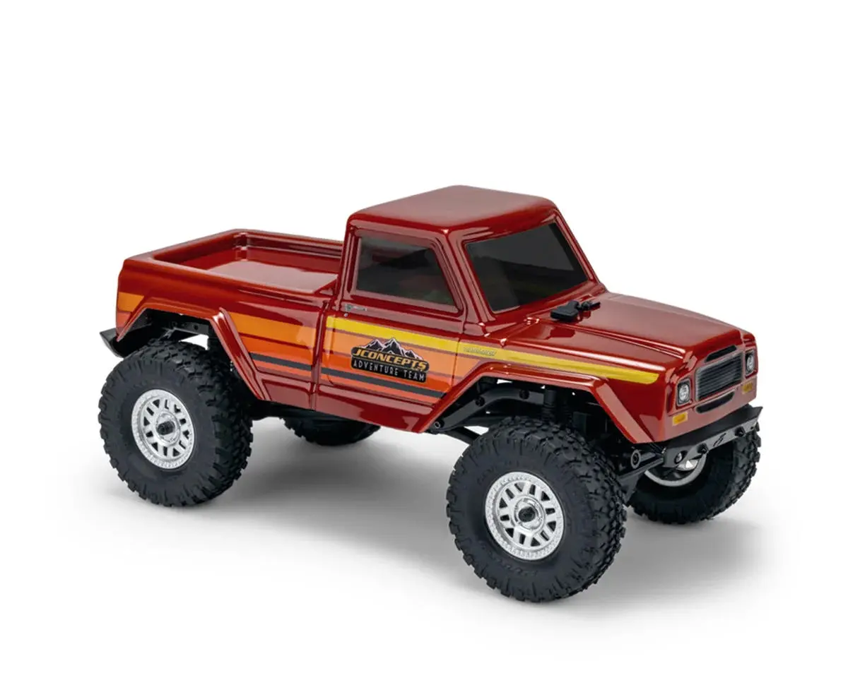 Jconcepts Scx24 Warlord "Tucked" Pre-Trimmed Crawler Body (Clear) (5.2") 1
