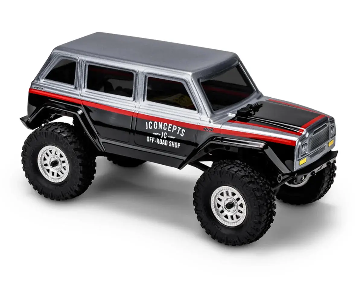 Jconcepts Warneer "Tucked" 1/24 Scale Rock Crawler Body (Clear) (5.2" Wheelbase) 1