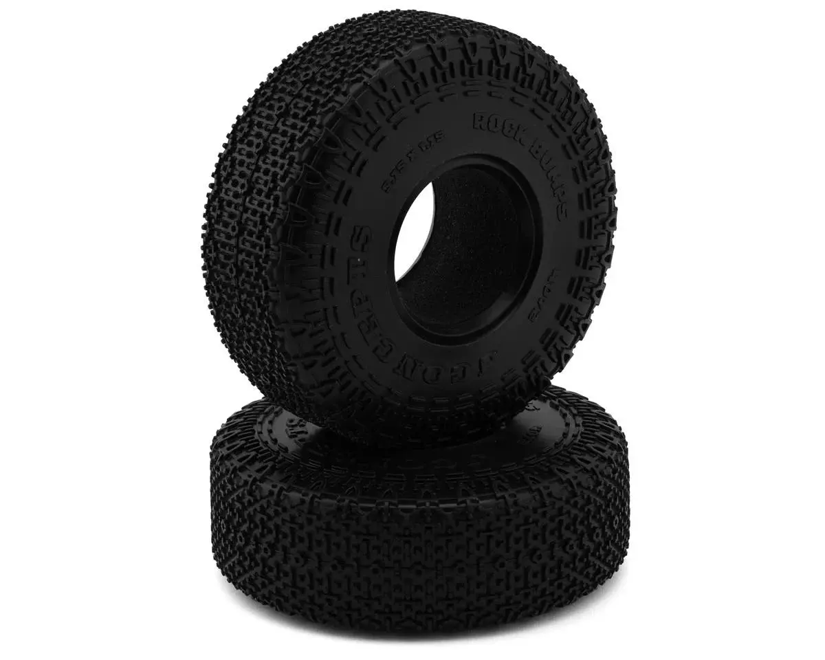 Jconcepts Rock Bumps 2.2" All Terrain Rock Crawler Tires (2) (5.75") (Green) W/Foam Inserts 1