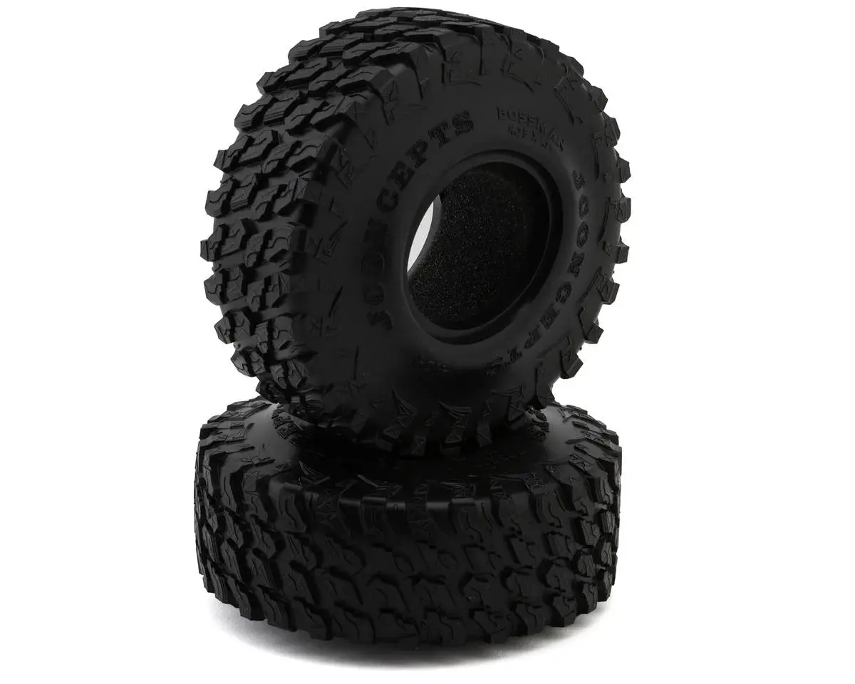 Jconcepts Bossman 1.9" Rock Crawler Tires (2) (Green) 1