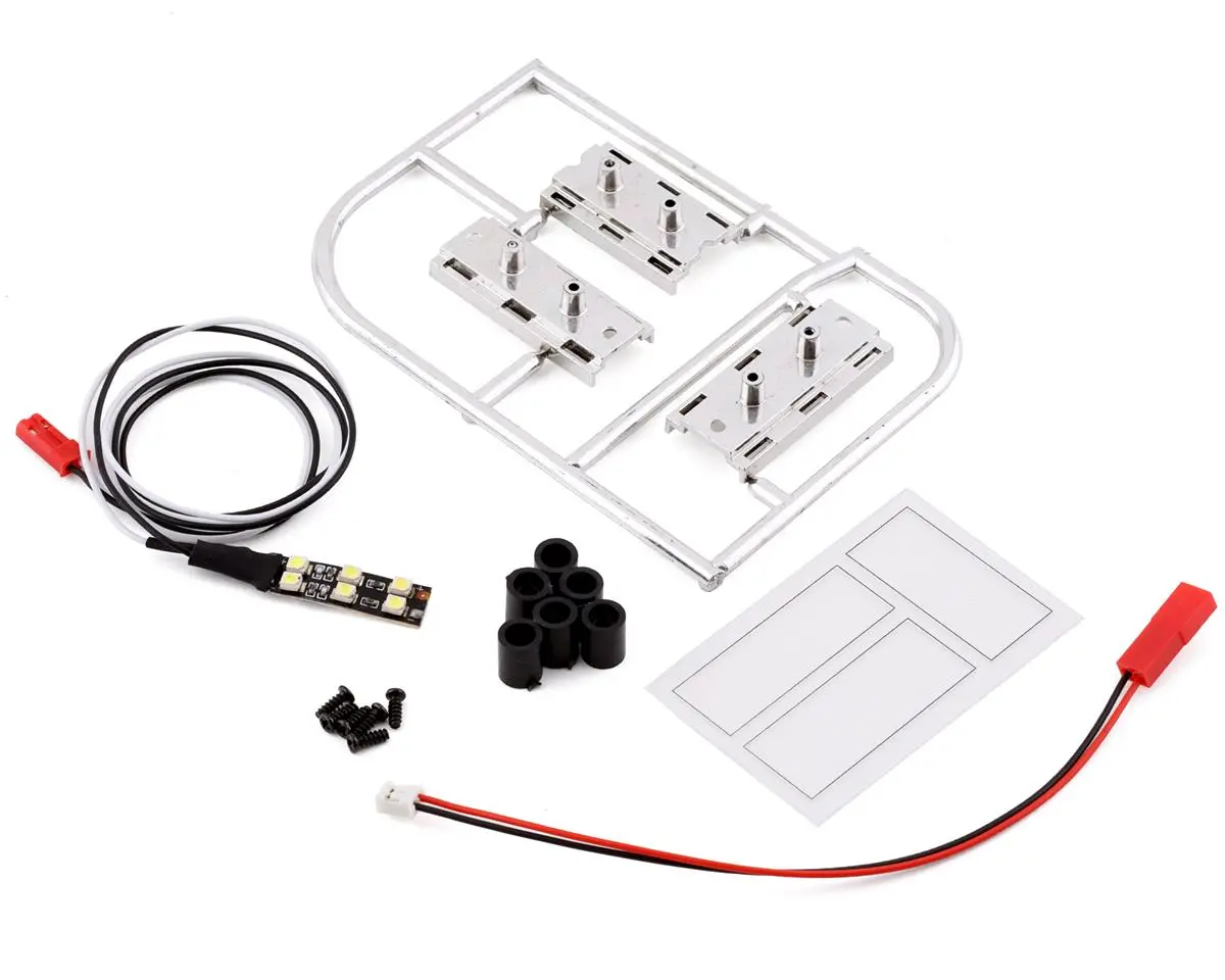 Killerbody 1/10 Touring Car License Plate Kit W/Led 1