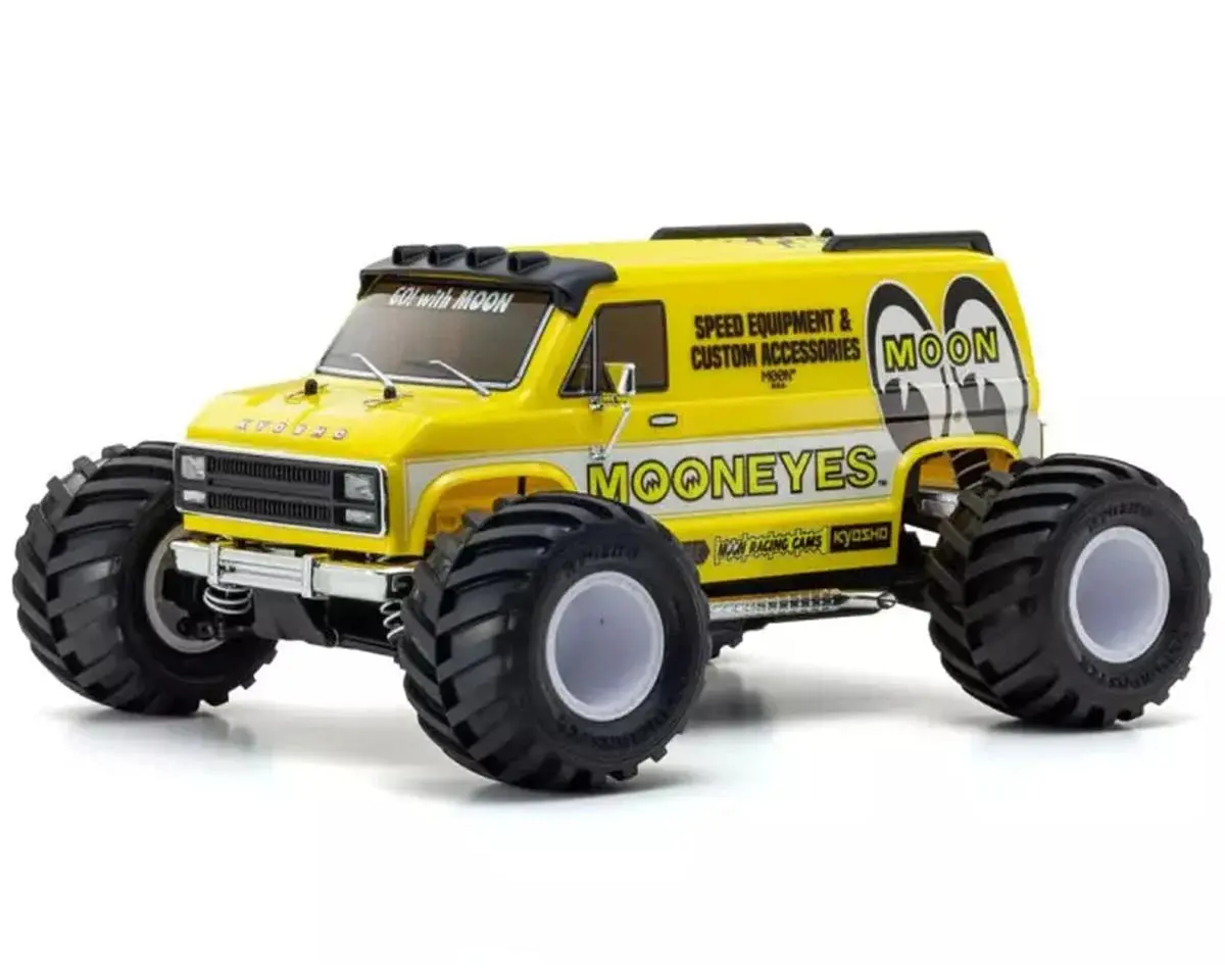 Kyosho Fazer Mk2 Mad Van 1/10 4Wd Readyset Brushed Monster Truck (Mooneyes) W/2.4Ghz Radio 1