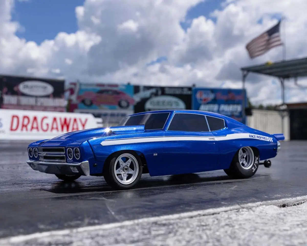 Losi 1/16 1970 Chevelle 2Wd Rtr Mini No Prep Drag Car  W/2.4Ghz Radio, Battery & Charger 1
