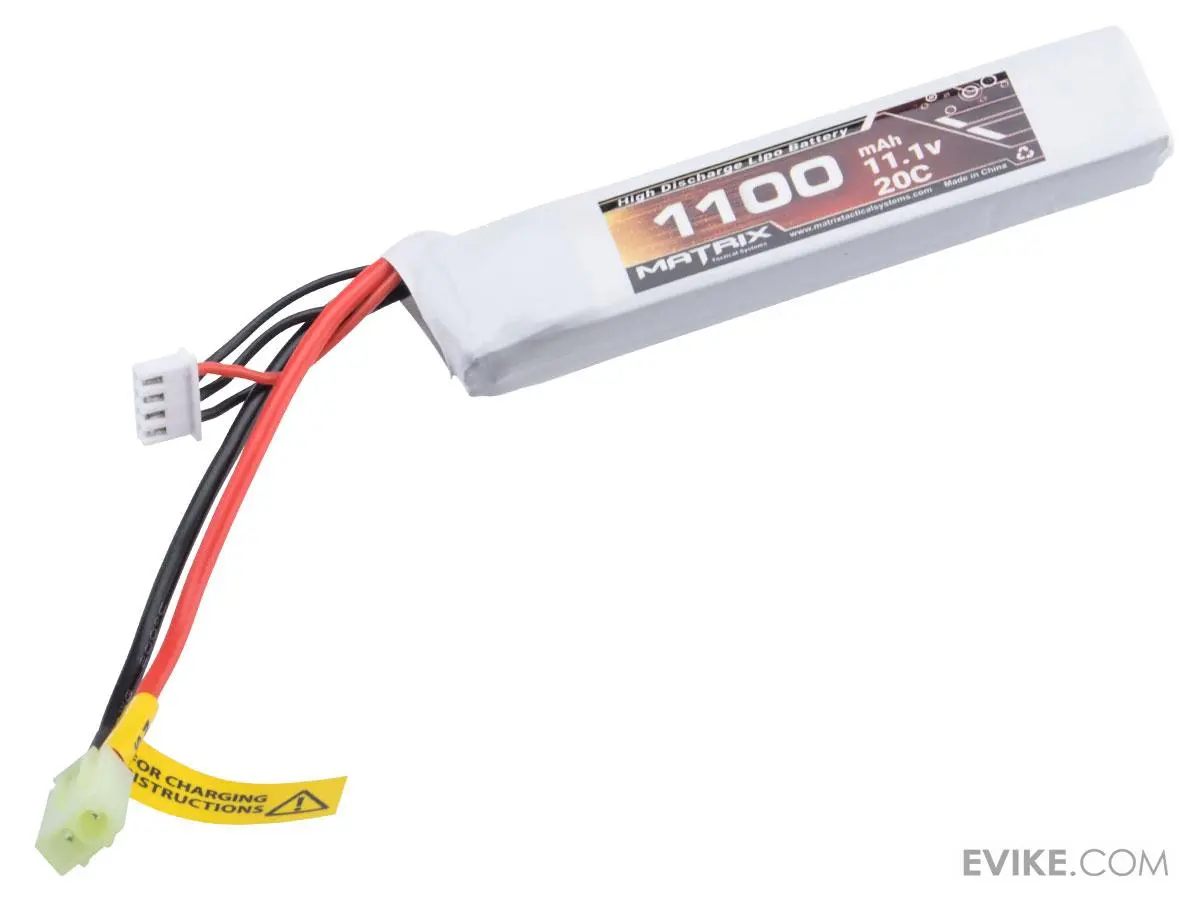 Matrix High Performance 11.1V Brick Type Airsoft Lipo Battery 1