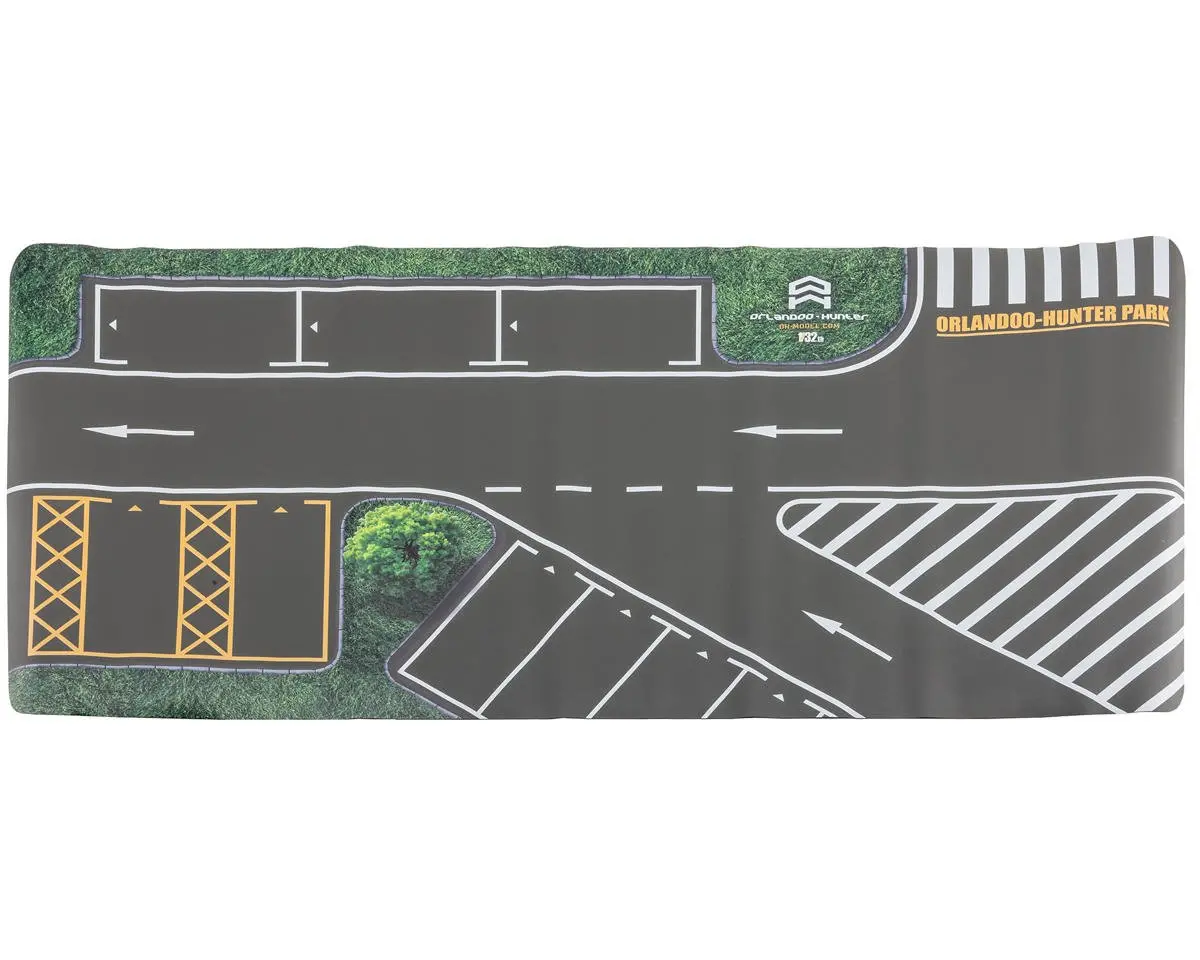 Orlandoo Hunter Ultimate Scale Model Assembly Pit Mat (Green Space Version) (39X19.6") 1