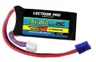 Lectron Pro 7.4V 860Mah 25C Lipo Battery With Ec2 Connector For Losi Mini T 1