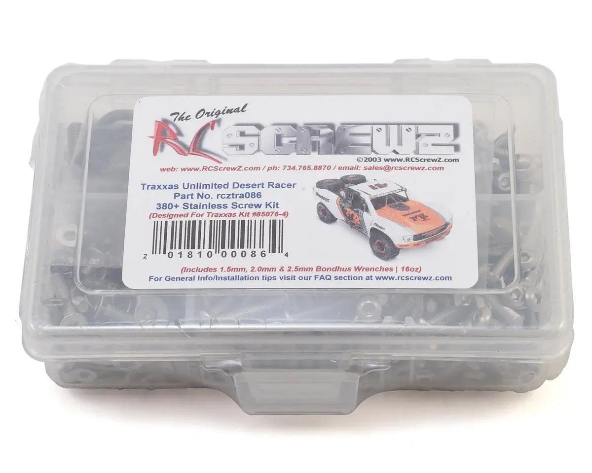 Rc Screwz Traxxas Unlimited Desert Racer Stainless Steel Screw Kit 1