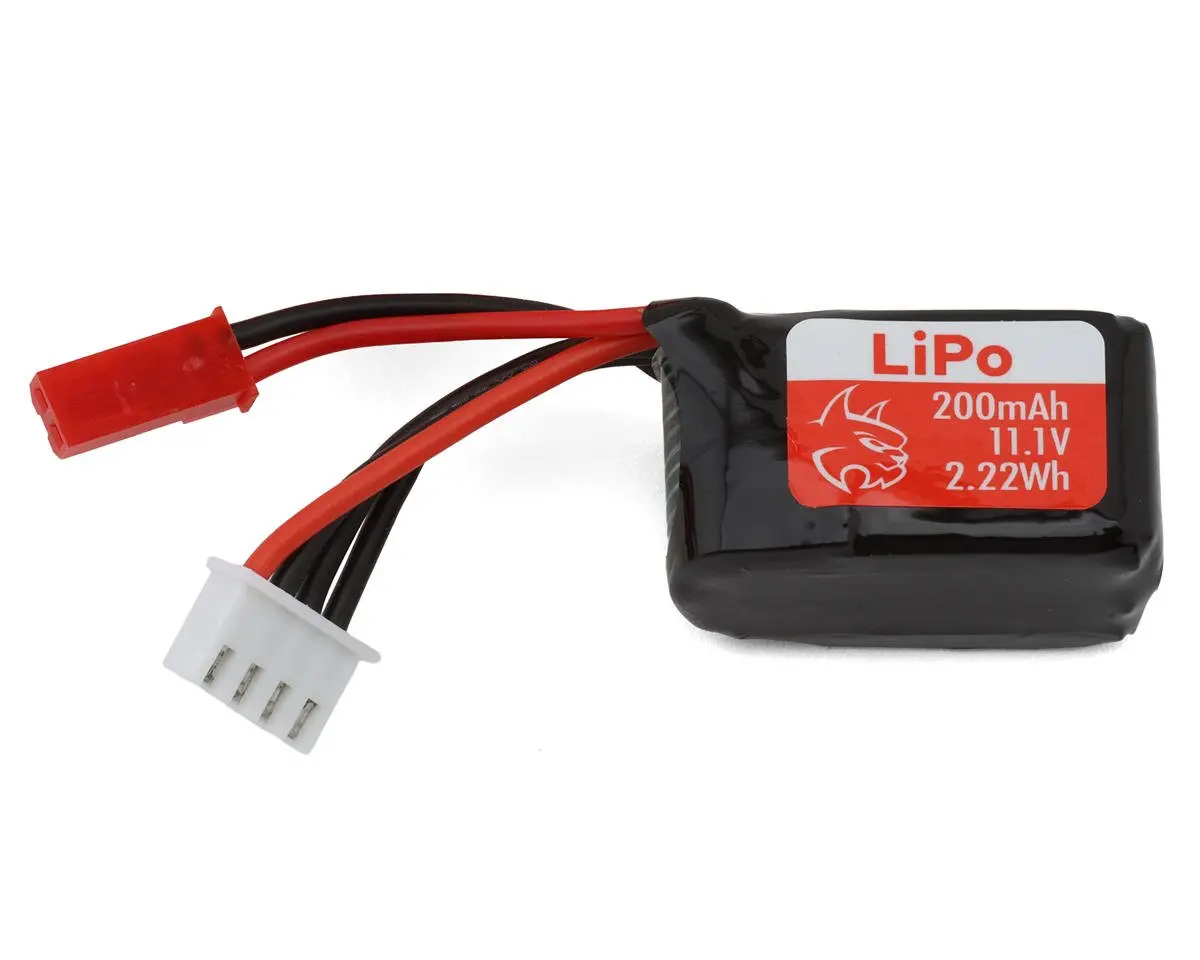 Redcat 3S Lipo Battery (11.1V/200Mah) W/Jst Connector 1