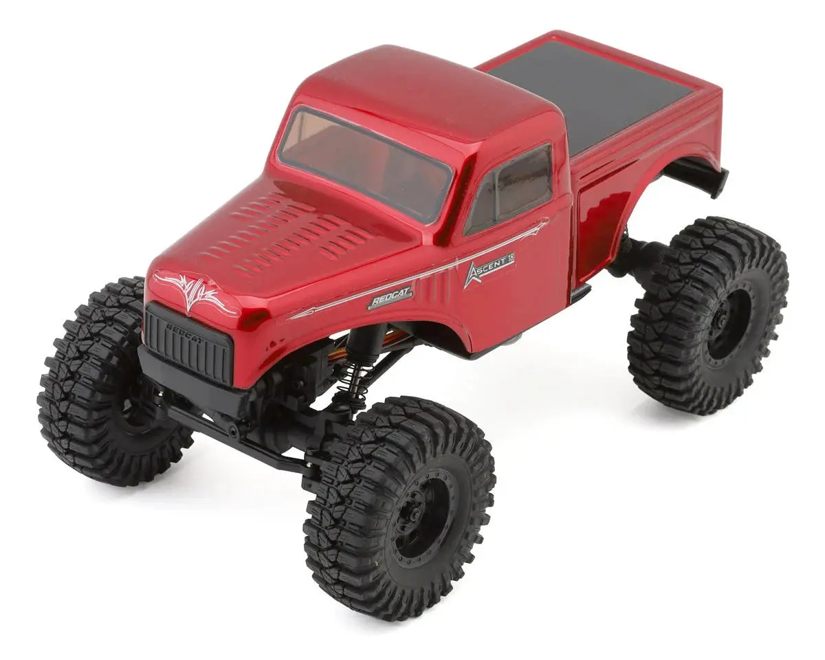 Redcat Ascent-18 1/18 4Wd Rtr Brushed Rock Crawler W/2.4Ghz Radio, Battery & Charger 1
