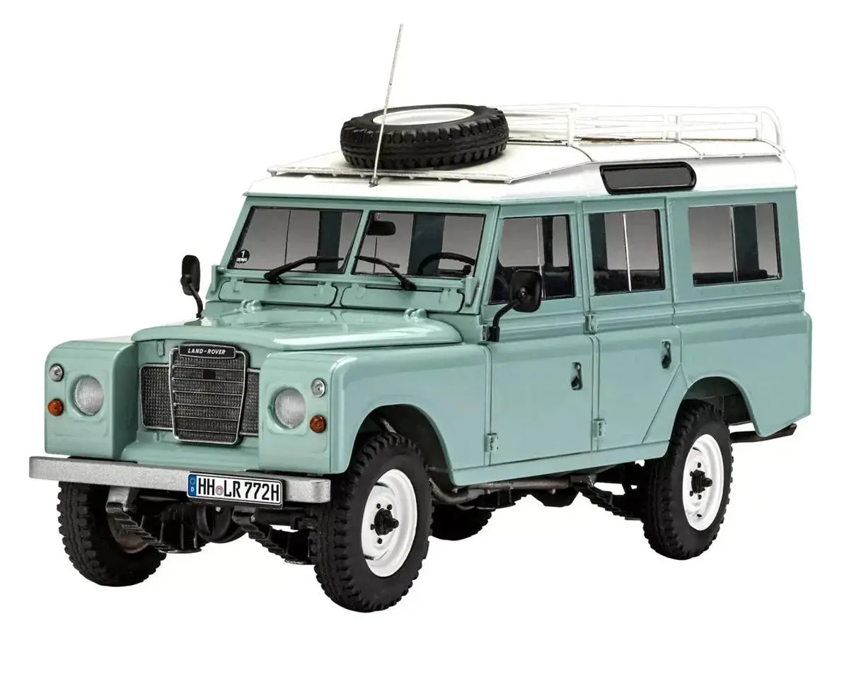 Revell 1/24 Land Rover Series Iii Plastic Model Kit 1