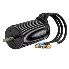 Traxxas 3483 Brushless Motor 2000Kv 77Mm W/6.5Mm Gold-Plated Connectors : Sledge 1