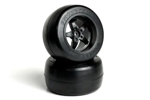 Exotek Twister Pro Belted Drag Tire & Wheel Set (2) 1