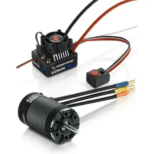 Hobbywing Ezrun Max10 Combo (2-3S) - Combo Max10 3652Sl 4000Kv 1
