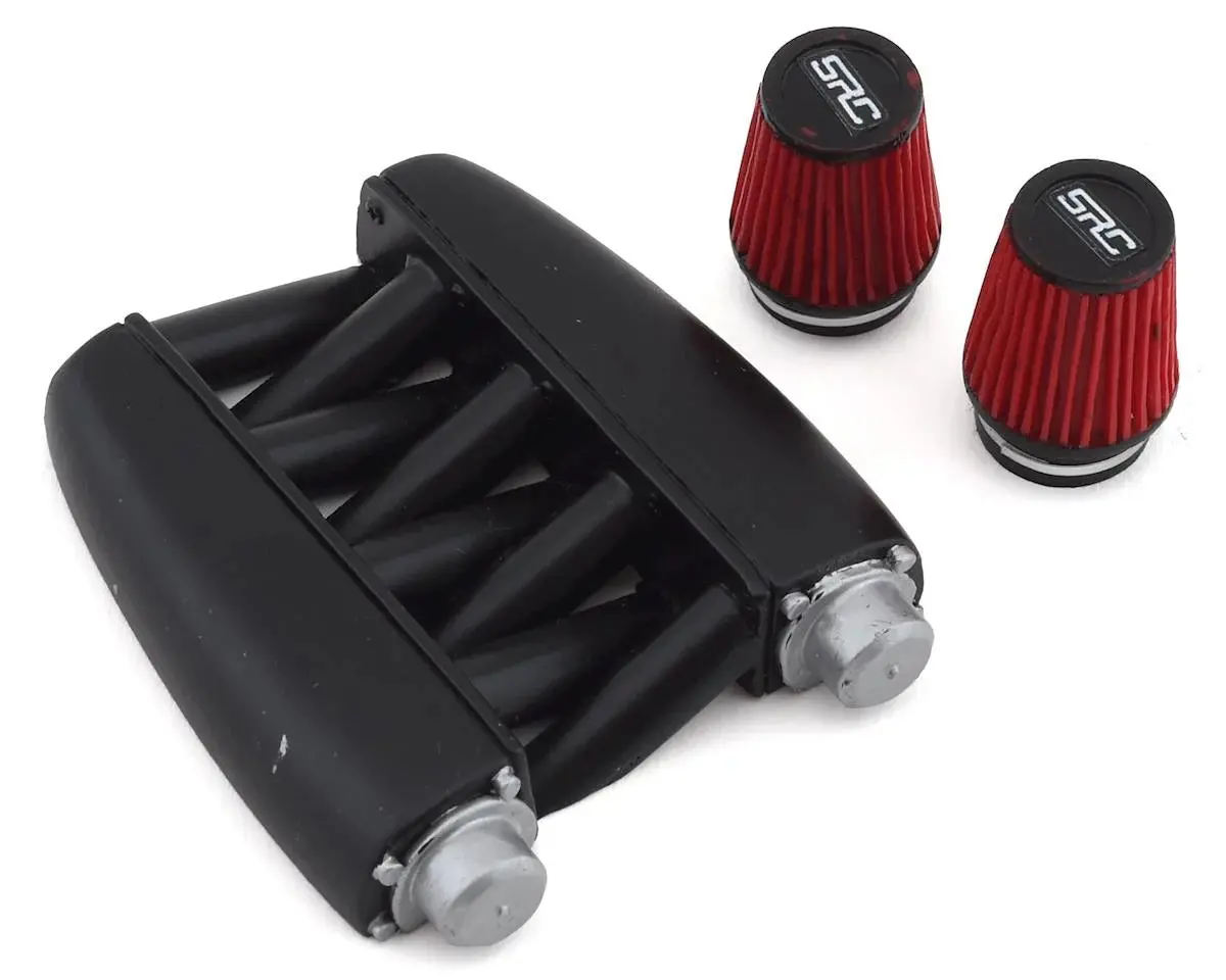 Sideways Rc Scale Drift Dual V8 Intake 1
