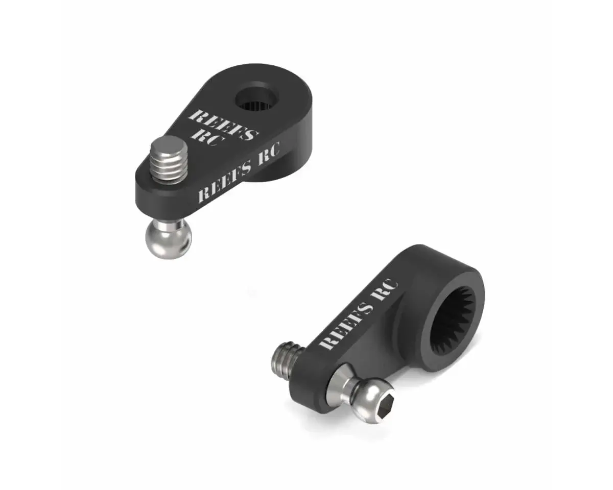 Reefs Rc Sx30 Aluminum Servo Arm & Ball Stud (Scx30) 1