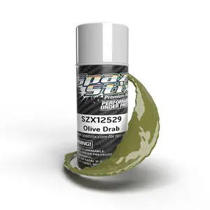 Spaz Stix Olive Drab Aerosol Paint, 3.5Oz Can 1