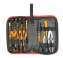 Racers Edge Large Handle Metric 13 Piece Deluxe Tool Set, Black Gold, With Premium Bag 1