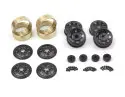 Hpi Racing Cs-8 Steel Beadlock Wheel 1.2In (Black / 4Pcs), For Venture18 1