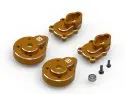 Hpi Racing Aluminum Portal Rear Hub Set (Orange / 2Pcs), For Venture18 1