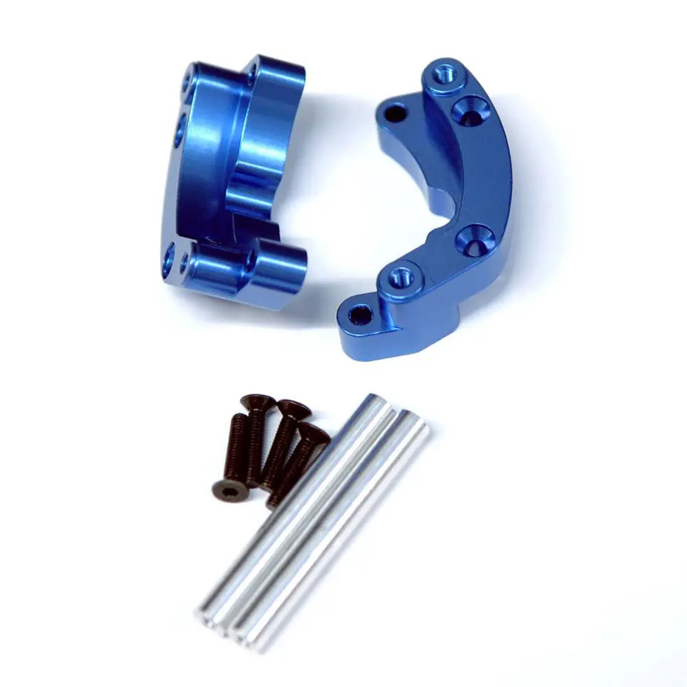 St Racing Concepts Aluminum Rear Wheelie Bar Mount, Blue, For Traxxas Drag Slash 1