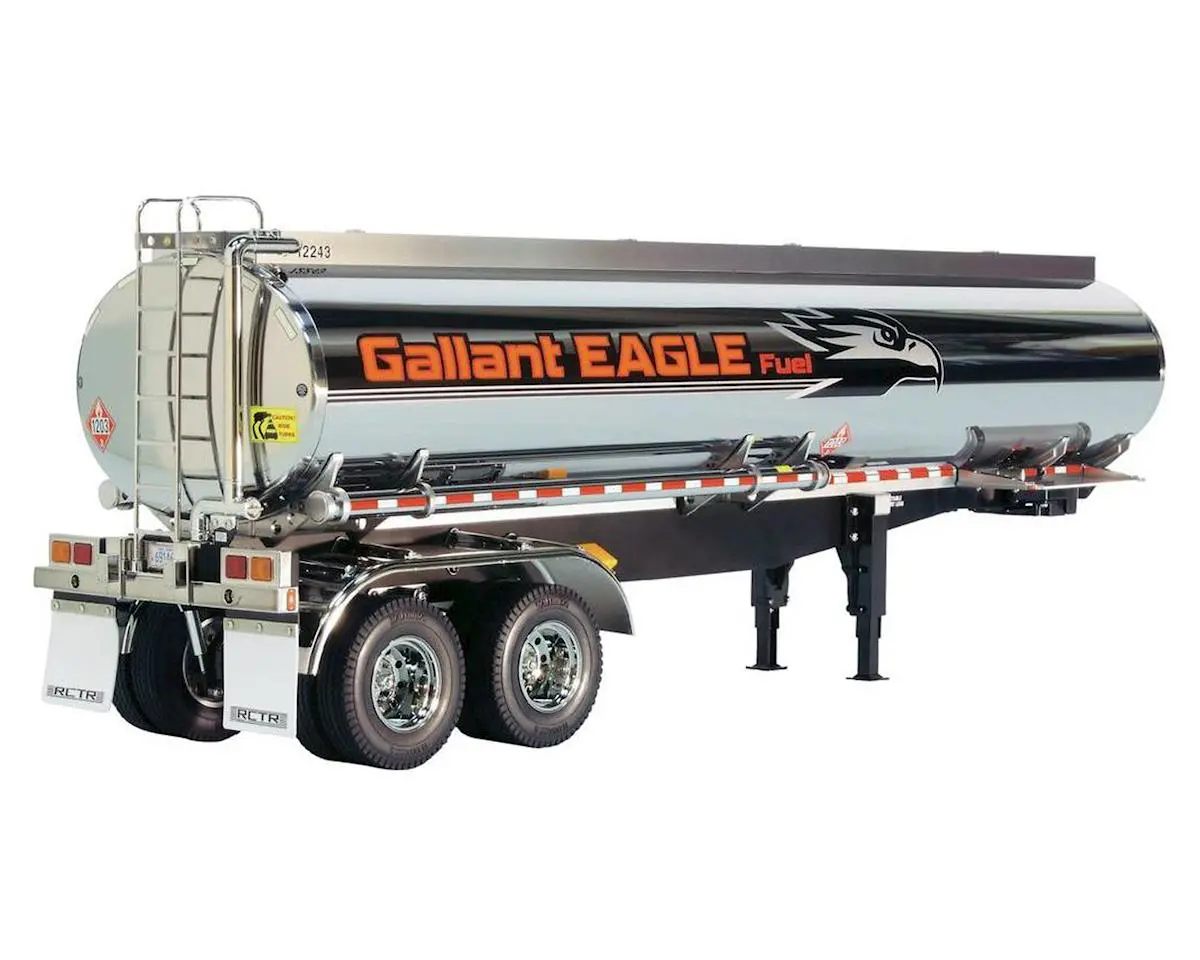 Tamiya 1/14 Rc Fuel Tanker Trailer 1