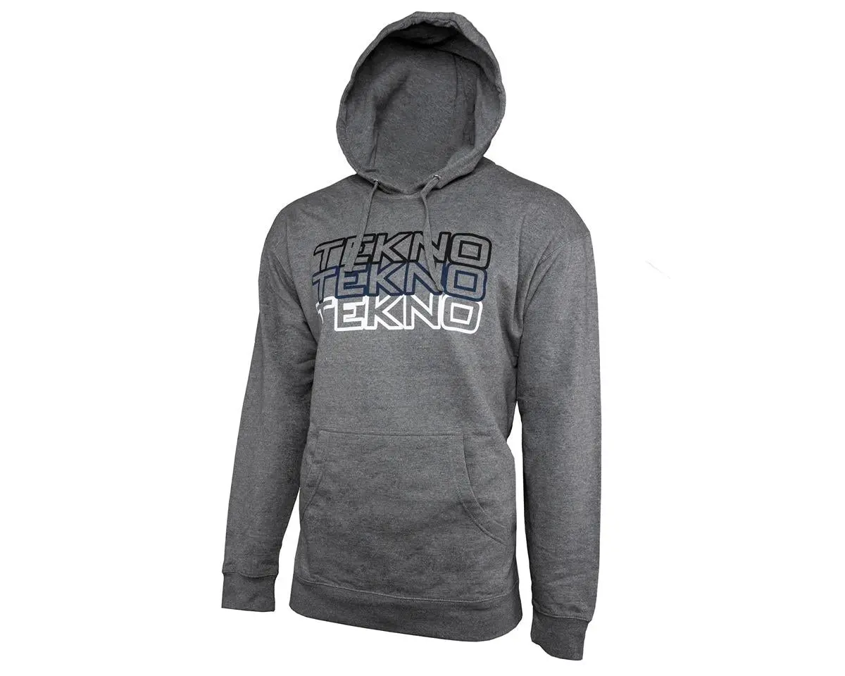 Tekno Rc Grey "Stacked" Hoodie 1