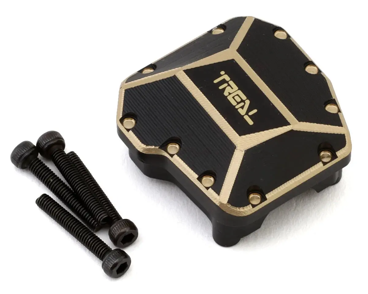 Treal Hobby Axial Scx10 Iii Brass Differential Cover (51G) (Portal Axle) 1