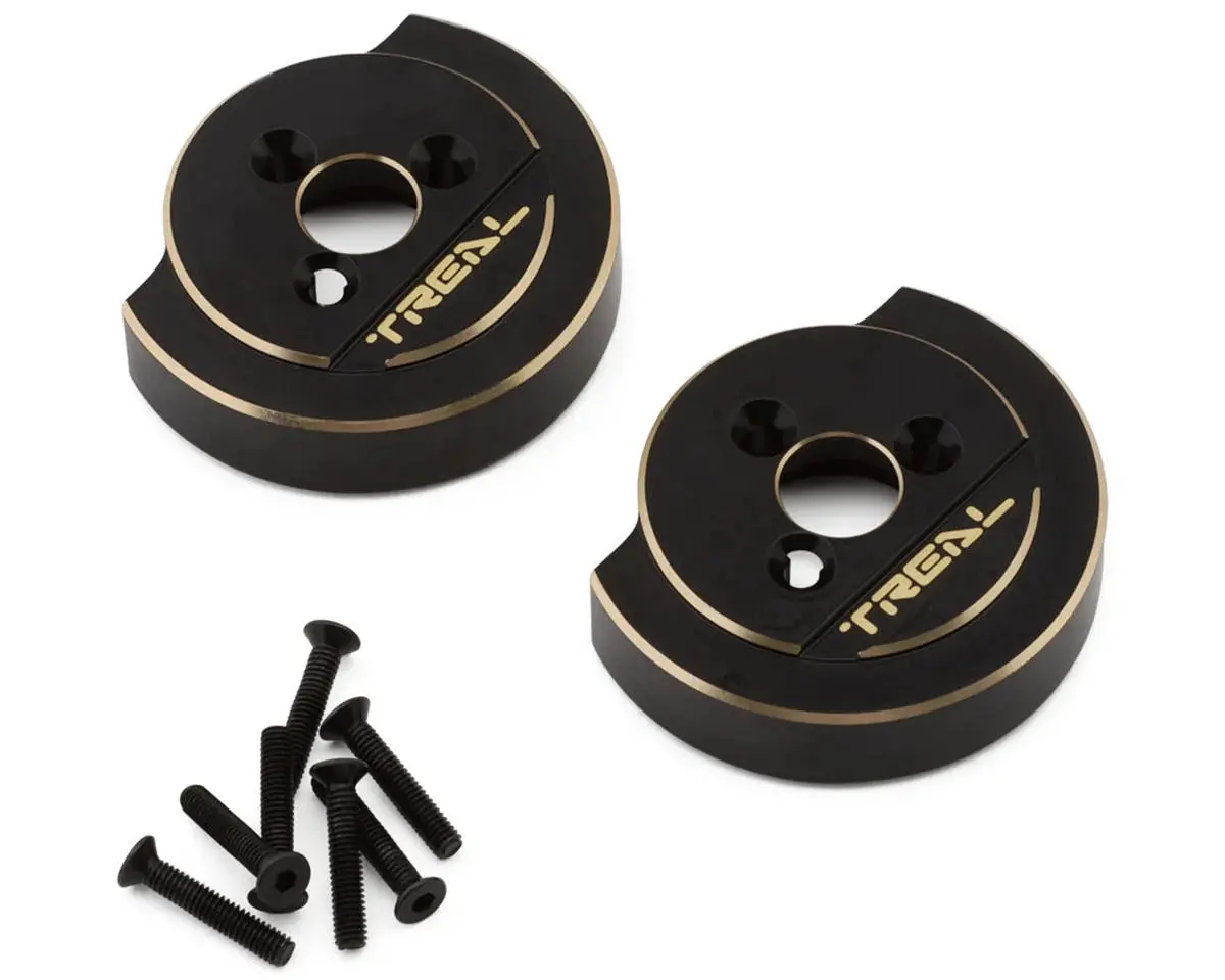 Treal Hobby Vanquish H10 Optic Brass Rear Counterweights (2) (78.4G Each) 1