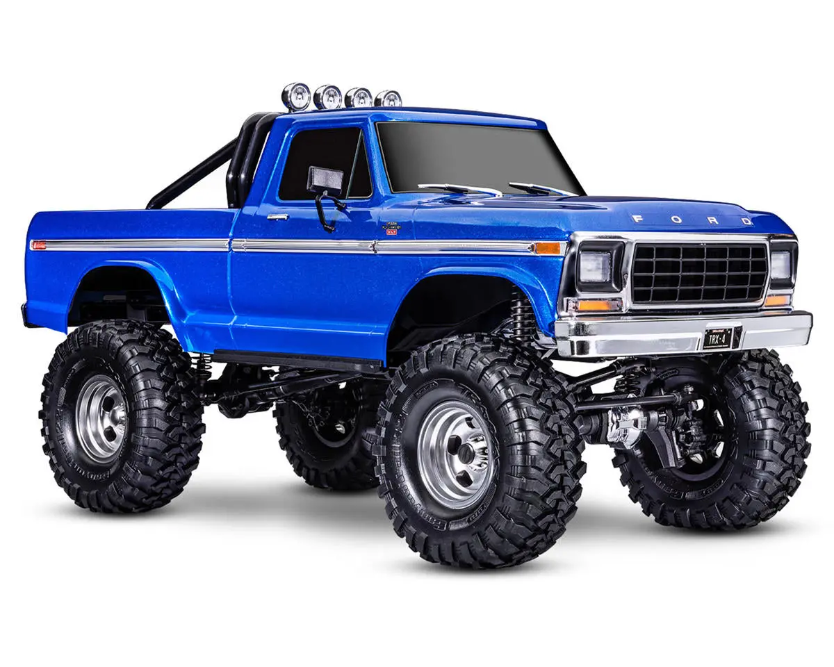 Traxxas Trx-4 1/10 High Trail Edition Rc Crawler W/'79 Ford F-150 Ranger Xlt Truck Body W/Tqi 2.4Ghz Radio 1